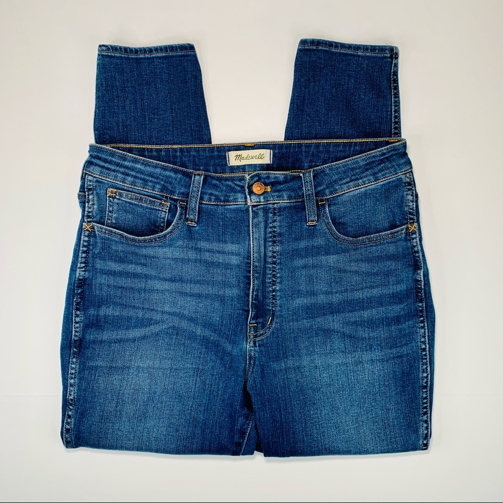 Madewell High-Rise Women's Jeans in Dark Blue Wash
